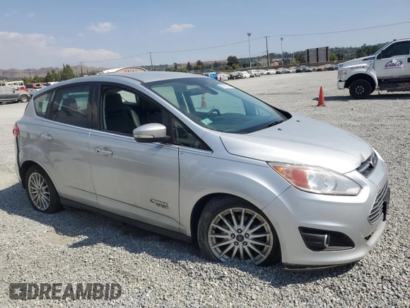 2014 Ford C-Max SEL with VIN 1FADP5CUXEL518301, listed as a Copart auction lot 66104954 with 151,890 mi miles and Salvage Title. Bid and sale history available at carsss.com. Image 4.