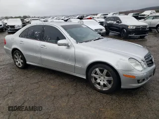 2007 Mercedes-Benz E 350 with VIN WDBUF56XX7B044148, listed as a Copart auction lot 87456714 with 198,152 mi miles and Salvage Title. Bid and sale history available at carsss.com. Image 4.