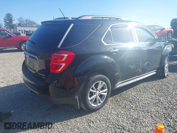 2016 Chevrolet Equinox LT with VIN 2GNALCEK3G1174920, listed as a IAAI auction lot 41971272 with 91,775 mi miles. Bid and sale history available at carsss.com. Image 4.