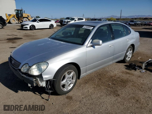 1999 Lexus GS 300 Luxury Perform Sdn with VIN JT8BD68S2X0055595, listed as a Copart auction lot 52588865 with 264,310 mi miles and Salvage Title. Bid and sale history available at carsss.com. Image 1.