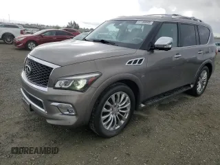 2015 Infiniti QX80 with VIN JN8AZ2NC2F9371145, listed as a Copart auction lot 51188085 with 177,955 mi miles and Clean Title. Bid and sale history available at carsss.com. Image 1.