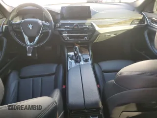 2020 BMW 5 Series 530e with VIN WBAJA9C00LCD30709, listed as a Copart auction lot 86218294 with 154,841 mi miles and Salvage title. Bid and sale history available at DreamBid. Image 8.