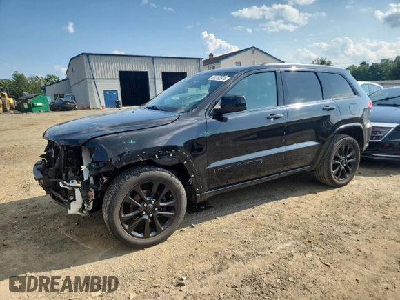 2018 Jeep Grand Cherokee Laredo E z VIN 1C4RJFAGXJC287415, wystawiony jako Copart lot #64182975 z przebiegiem 103 817 mil mil oraz Szkoda całkowita • Salvage title. Historia ofert i sprzedaży dostępna na DreamBid. Obrazek 1.