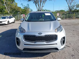 2017 Kia Sportage LX with VIN KNDPM3AC4H7194371, listed as a IAAI auction lot 41774995 with 110,720 mi miles. Bid and sale history available at carsss.com. Image 12.