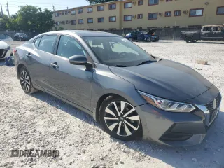 2021 Nissan Sentra SV z VIN 3N1AB8CV6MY325660, wystawiony jako Copart lot #57029355 z przebiegiem 53 192 mil mil oraz Szkoda całkowita • Salvage title. Historia ofert i sprzedaży dostępna na DreamBid. Obrazek 4.