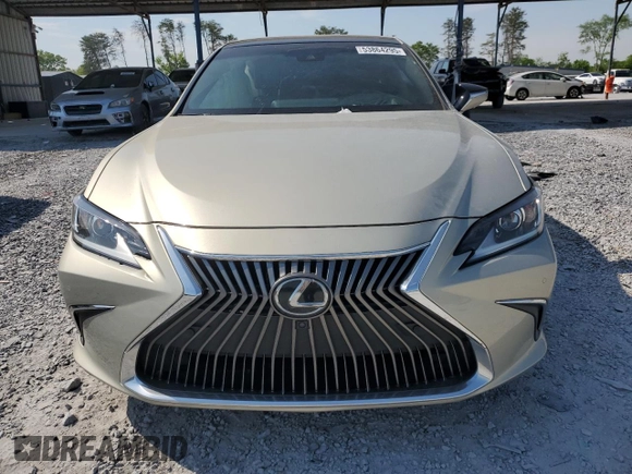 2020 Lexus ES 350 Luxury with VIN 58AEZ1B1XLU053572, listed as a Copart auction lot 53864295 with 30,852 mi miles and Salvage title. Bid and sale history available at DreamBid. Image 5.