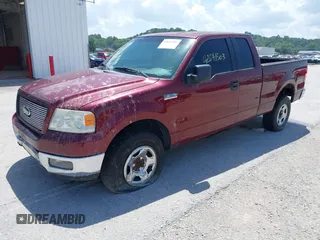 2005 Ford F-150 XLT z VIN 1FTPX14555NA66043, wystawiony jako IAAI lot #42641503 z przebiegiem Nie podano mil oraz . Historia ofert i sprzedaży dostępna na DreamBid. Obrazek 2.