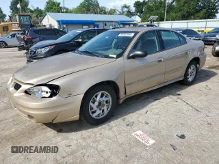 2003 Pontiac Grand Am SE1 with VIN 1G2NF52E03C309209, listed as a Copart auction lot 58392654 with 86,756 mi miles and Salvage Title. Bid and sale history available at carsss.com. Image 1.