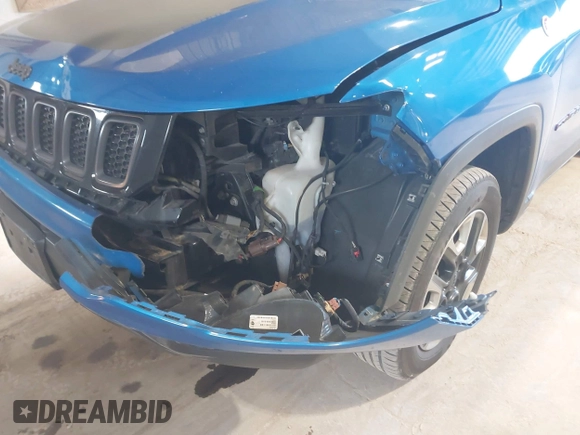 2018 Jeep Compass Trailhawk with VIN 3C4NJDDB3JT234529, listed as a IAAI auction lot 41973123 with 173,559 mi miles and . Bid and sale history available at DreamBid. Image 17.