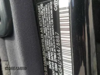 2006 Mercedes-Benz S 500 с VIN WDBNG84J76A478887, выставлен на аукционе Copart как лот 76472924 с пробегом 138 373 миль миль и Списание • Salvage title. История ставок и продаж доступна на DreamBid. Изображение 12.