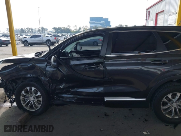 2020 Hyundai Santa Fe SE with VIN 5NMS23AD7LH254945, listed as a IAAI auction lot 41457289 with 58,527 mi miles. Bid and sale history available at carsss.com. Image 14.