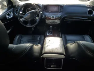 2013 Infiniti JX35 with VIN 5N1AL0MM9DC307014, listed as a Copart auction lot 55523725 with 225,160 mi miles and Salvage Title. Bid and sale history available at DreamBid. Image 8.