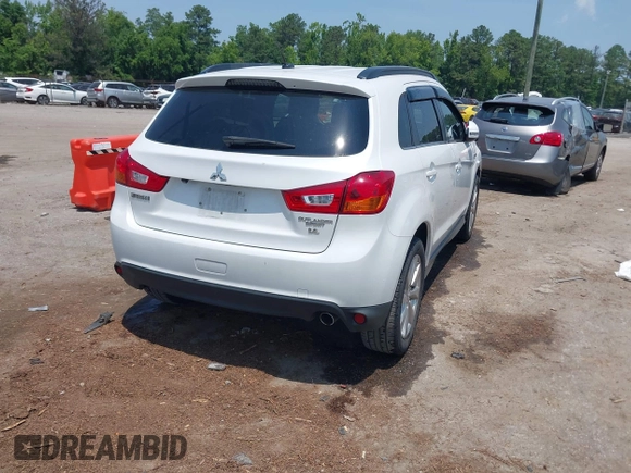 2015 Mitsubishi Outlander GT with VIN 4A4AP4AW5FE055767, listed as a IAAI auction lot 42494576 with 96,349 mi miles and . Bid and sale history available at DreamBid. Image 4.
