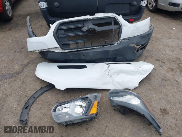 2020 Ford Transit Cargo with VIN 1FTBR1C8XLKA14891, listed as a IAAI auction lot 41435923 with 51,891 mi miles and . Bid and sale history available at DreamBid. Image 18.