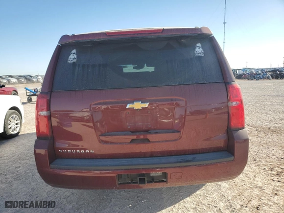 2018 Chevrolet Suburban LT with VIN 1GNSCHKC1JR261129, listed as a Copart auction lot 76963834 with 98,401 mi miles and Salvage Title. Bid and sale history available at carsss.com. Image 6.