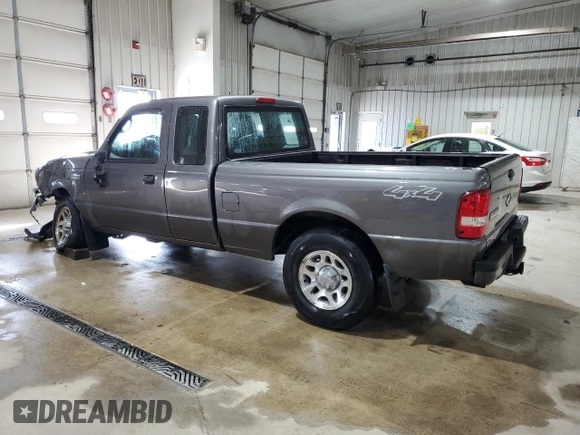 2010 Ford Ranger XLT with VIN 1FTLR4FEXAPA59563, listed as a Copart auction lot 53539745 with 110,784 mi miles and Salvage title. Bid and sale history available at DreamBid. Image 2.