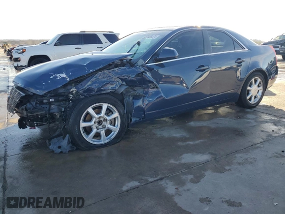 2009 Cadillac CTS RWD w/1SA with VIN 1G6DF577290139580, listed as a Copart auction lot 87326274 with 232,467 mi miles and Salvage Title. Bid and sale history available at carsss.com. Image 1.
