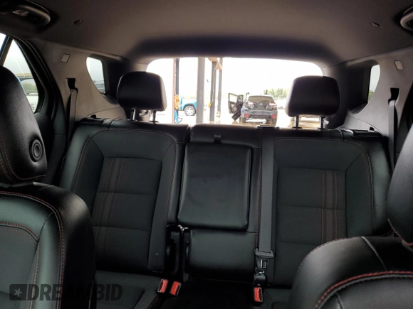 2024 Chevrolet Equinox RS with VIN 3GNAXMEG9RL195486, listed as a Copart auction lot 51311165 with 25,435 mi miles and Salvage Title. Bid and sale history available at DreamBid. Image 10.