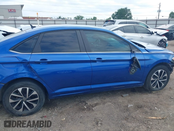 2023 Volkswagen Jetta S with VIN 3VW4M7BU0PM010739, listed as a IAAI auction lot 42400838 with 51,666 mi miles and . Bid and sale history available at DreamBid. Image 14.