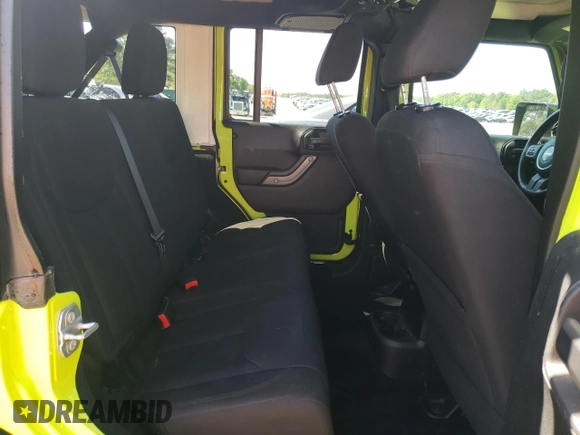 2016 Jeep Wrangler Unlimited Sport with VIN 1C4BJWDG8GL335001, listed as a Copart auction lot 53081785 with 91,533 mi miles and Salvage Title. Bid and sale history available at DreamBid. Image 11.