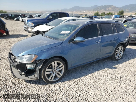 2015 Volkswagen Golf SportWagen TDI S with VIN 3VWCA7AU1FM516407, listed as a Copart auction lot 61723174 with 159,707 mi miles and Salvage Title. Bid and sale history available at carsss.com. Image 1.