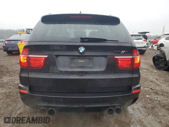 2012 BMW X5 M with VIN 5YMGY0C53CLK27448, listed as a Copart auction lot 80757454 with 146,435 mi miles and Salvage Title. Bid and sale history available at carsss.com. Image 6.