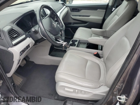2021 Honda Odyssey EX-L with VIN 5FNRL6H76MB006265, listed as a Copart auction lot 50958395 with 60,662 mi miles and Salvage Title. Bid and sale history available at DreamBid. Image 7.
