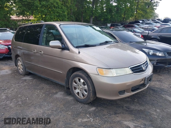 2003 Honda Odyssey EX-L z VIN 5FNRL18073B104192, wystawiony jako IAAI lot #42167068 z przebiegiem 346 764 mil mil oraz . Historia ofert i sprzedaży dostępna na DreamBid. Obrazek 1.