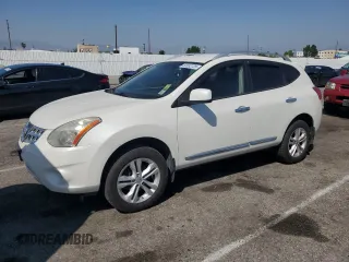 2012 Nissan Rogue SV with VIN JN8AS5MV7CW390134, listed as a Copart auction lot 52032725 with 139,475 mi miles and Salvage Title. Bid and sale history available at carsss.com. Image 1.