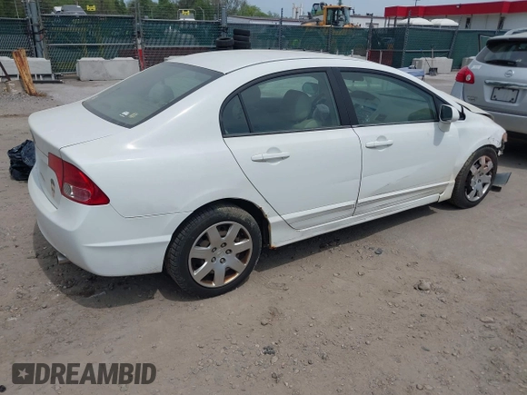 2006 Honda Civic LX with VIN 1HGFA16516L115196, listed as a IAAI auction lot 42125528 with 221,861 mi miles and . Bid and sale history available at DreamBid. Image 4.