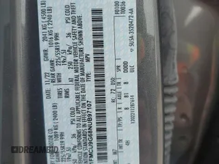 2022 Ford Escape SE with VIN 1FMCU9G68NUB97107, listed as a Copart auction lot 42632125 with 7,615 mi miles and Salvage Title. Bid and sale history available at DreamBid. Image 12.