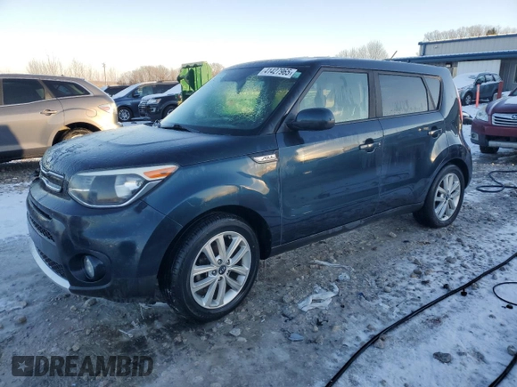 2018 Kia Soul + with VIN KNDJP3A59J7511095, listed as a Copart auction lot 41427965 with Not Provided miles and Non Repairable. Bid and sale history available at DreamBid. Image 1.