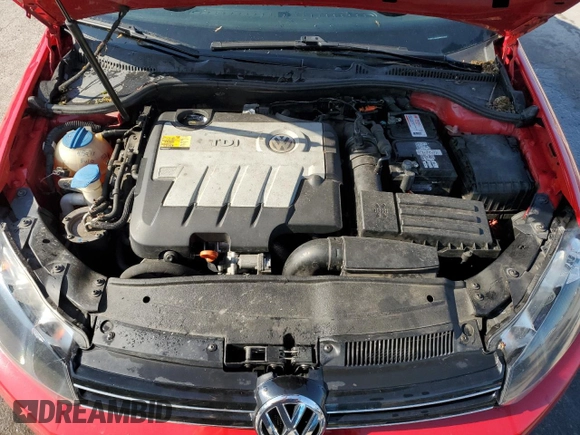 2013 Volkswagen Jetta TDI w/Sunroof with VIN 3VWPL7AJ8DM657926, listed as a Copart auction lot 54855145 with 108,130 mi miles and Salvage title. Bid and sale history available at DreamBid. Image 11.
