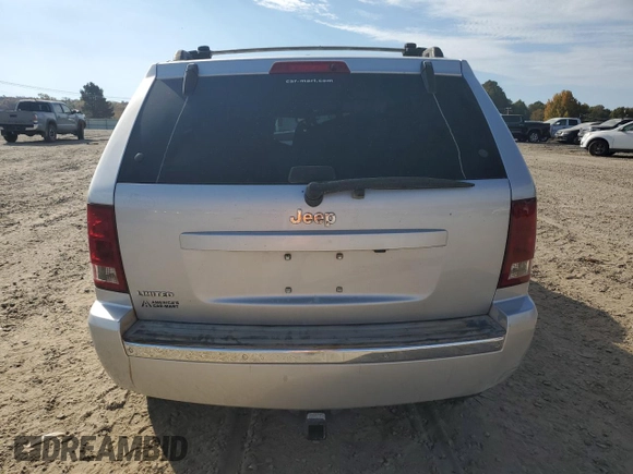 2006 Jeep Grand Cherokee Limited with VIN 1J8HS58N16C197979, listed as a Copart auction lot 77460714 with Not provided miles and Salvage title. Bid and sale history available at DreamBid. Image 6.
