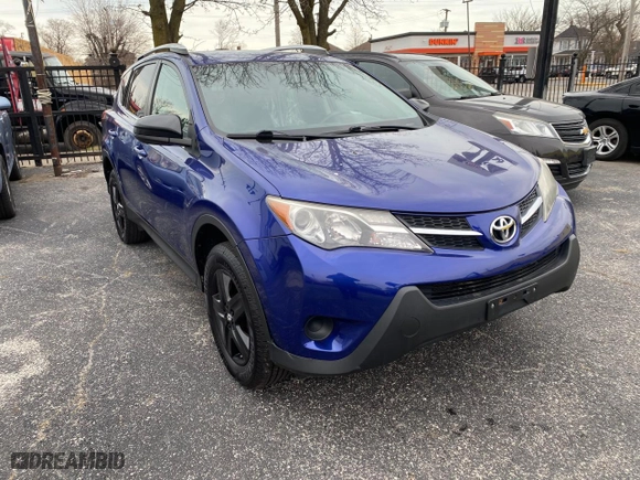 2015 Toyota RAV4 LE with VIN 2T3BFREV8FW369550, listed as a Copart auction lot 51548215 with 160,048 mi miles and Clean Title. Bid and sale history available at carsss.com. Image 1.