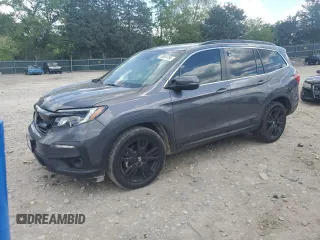 2021 Honda Pilot Special Edition with VIN 5FNYF6H29MB100339, listed as a Copart auction lot 55834795 with 45,113 mi miles and Salvage title. Bid and sale history available at DreamBid. Image 1.