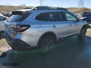 2022 Subaru Outback Onyx Edition XT with VIN 4S4BTGLD8N3197752, listed as a Copart auction lot 46390945 with 34,490 mi miles and Salvage Title. Bid and sale history available at carsss.com. Image 3.