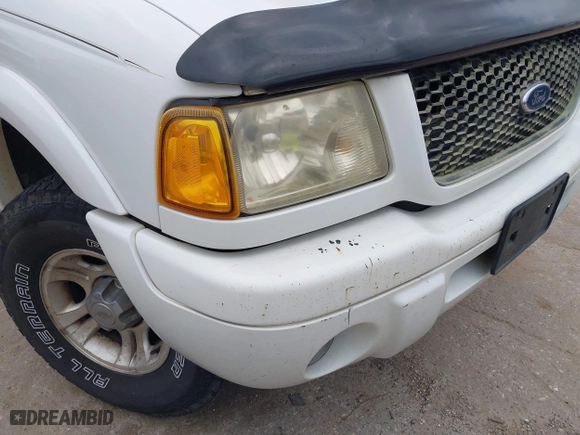 2002 Ford Ranger XL Fleet with VIN 1FTYR44U42PA71449, listed as a IAAI auction lot 41943200 with 212,180 mi miles. Bid and sale history available at carsss.com. Image 12.