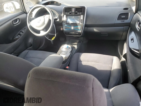 2017 Nissan LEAF SL with VIN 1N4BZ0CP4HC307159, listed as a Copart auction lot 86142364 with 44,144 mi miles and Salvage Title. Bid and sale history available at carsss.com. Image 8.