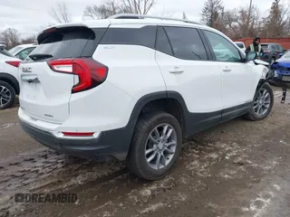 2024 GMC Terrain SLT with VIN 3GKALVEG6RL212131, listed as a IAAI auction lot 41734214 with 6,965 mi miles and . Bid and sale history available at carsss.com. Image 4.