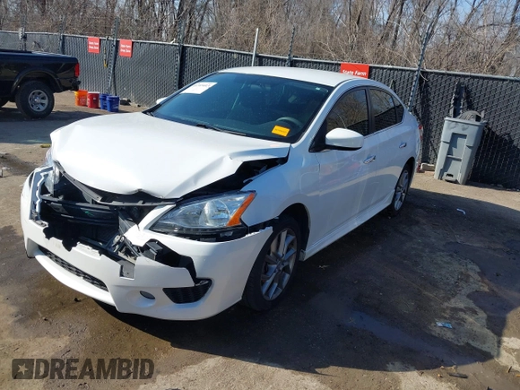 2014 Nissan Sentra S with VIN 3N1AB7AP3EY274490, listed as a IAAI auction lot 41743413 with 94,304 mi miles and . Bid and sale history available at DreamBid. Image 17.