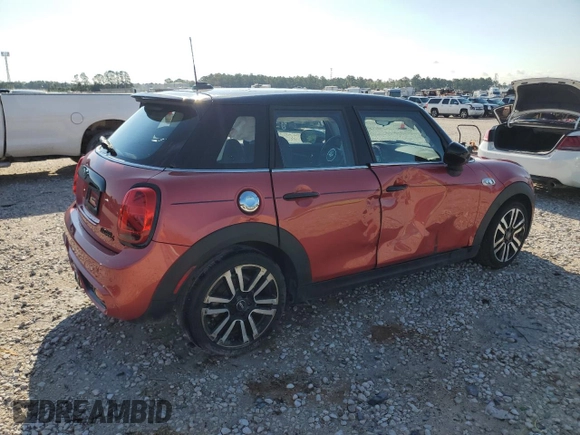 2021 MINI Hardtop 4 Door Cooper S with VIN WMWXU9C06M2N39992, listed as a Copart auction lot 72837174 with 22,488 mi miles and Salvage title. Bid and sale history available at DreamBid. Image 3.
