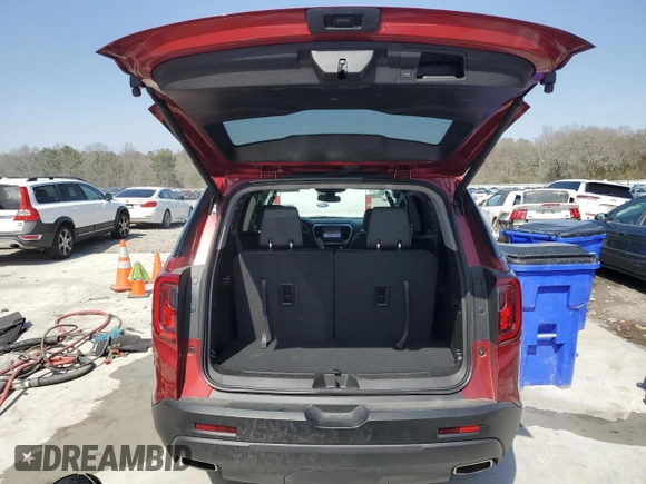 2023 GMC Acadia SLT with VIN 1GKKNMLS1PZ261100, listed as a Copart auction lot 48068175 with 8,309 mi miles and Salvage Title. Bid and sale history available at DreamBid. Image 6.