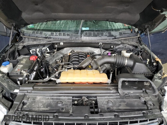 2018 Ford F-150 XL with VIN 1FTFX1E5XJKF85272, listed as a Copart auction lot 51056845 with 114,243 mi miles and Salvage Title. Bid and sale history available at DreamBid. Image 13.
