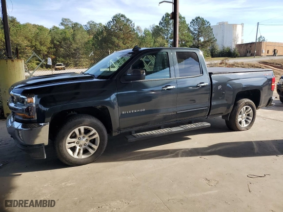 2018 Chevrolet Silverado 1500 LT with VIN 1GCVKREH9JZ146932, listed as a Copart auction lot 81349814 with 177,419 mi miles and Salvage Title. Bid and sale history available at carsss.com. Image 1.
