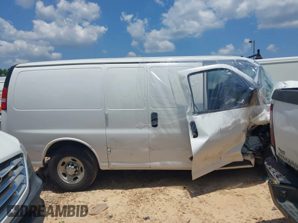 2016 Chevrolet Express Cargo with VIN 1GCWGAFF2G1304927, listed as a IAAI auction lot 42540234 with Not provided miles and . Bid and sale history available at DreamBid. Image 12.