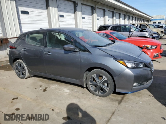 2020 Nissan LEAF SV Plus with VIN 1N4BZ1CP3LC307815, listed as a Copart auction lot 88302815 with 49,942 mi miles and Salvage Title. Bid and sale history available at DreamBid. Image 4.
