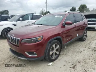 2020 Jeep Cherokee Limited with VIN 1C4PJLDX2LD521674, listed as a Copart auction lot 74903084 with 28,054 mi miles and Non repairable. Bid and sale history available at DreamBid. Image 1.