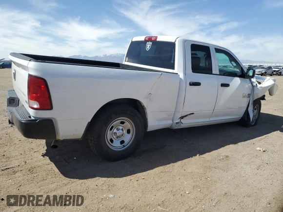 2017 Ram 1500 Tradesman with VIN 1C6RR6FG3HS769068, listed as a Copart auction lot 53317135 with 186,876 mi miles and Salvage title. Bid and sale history available at DreamBid. Image 3.