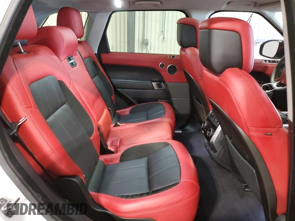 2019 Land Rover Range Rover Sport HST with VIN SALWS2SU3KA862151, listed as a Copart auction lot 89407105 with 75,198 mi miles and Salvage title. Bid and sale history available at DreamBid. Image 12.